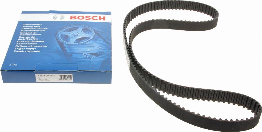 BOSCH 1 987 949 671 - Ремінь ГРМ autozip.com.ua