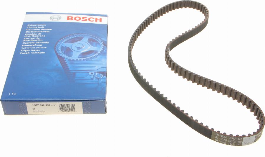 BOSCH 1 987 949 042 - Ремінь ГРМ autozip.com.ua