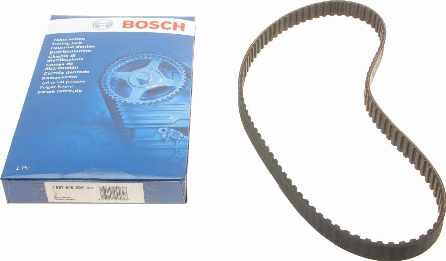 BOSCH 1 987 949 004 - Ремінь ГРМ autozip.com.ua