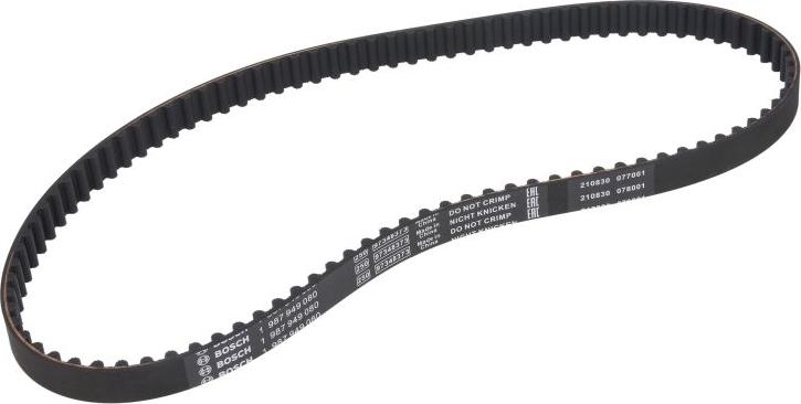 BOSCH 1 987 949 080 - Ремінь ГРМ autozip.com.ua