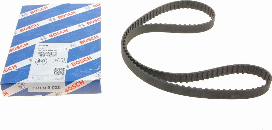 BOSCH 1 987 949 020 - Ремінь ГРМ autozip.com.ua