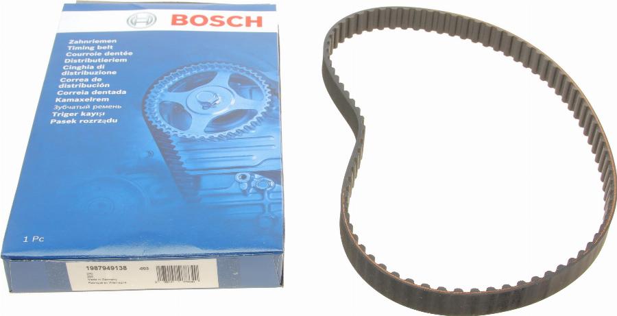 BOSCH 1 987 949 138 - Ремінь ГРМ autozip.com.ua