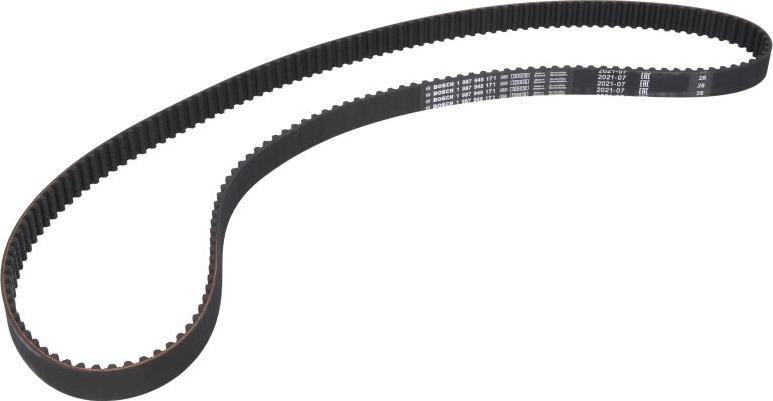 BOSCH 1 987 949 171 - Ремінь ГРМ autozip.com.ua