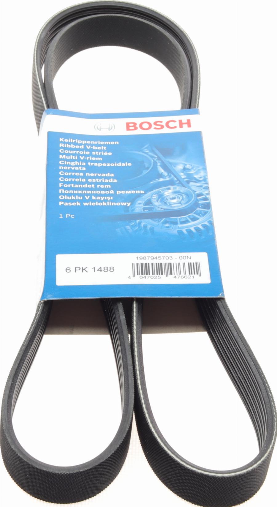 BOSCH 1 987 945 703 - Поліклиновий ремінь autozip.com.ua