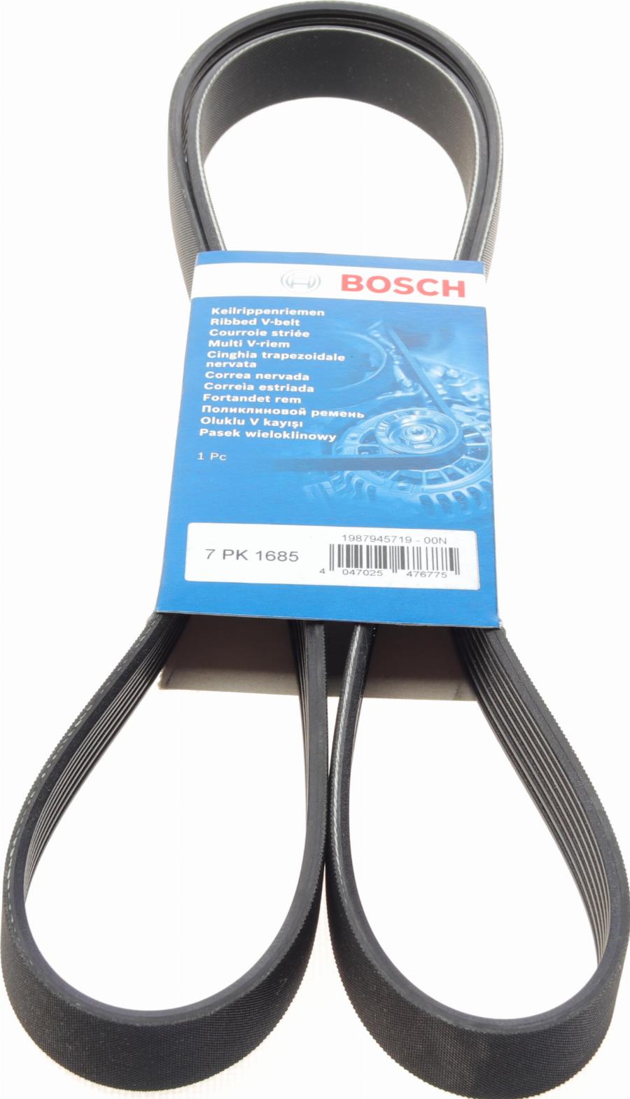 BOSCH 1 987 945 719 - Поліклиновий ремінь autozip.com.ua