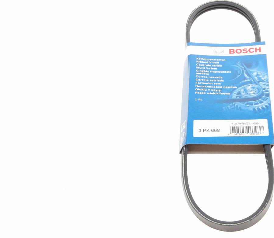 BOSCH 1 987 945 737 - Поліклиновий ремінь autozip.com.ua