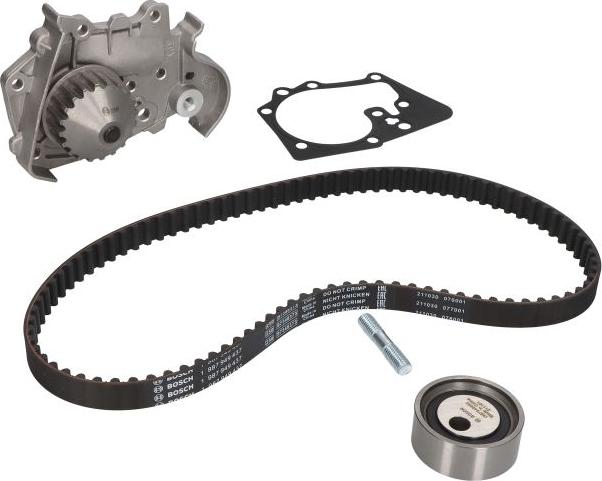 BOSCH 1 987 946 466 - Водяний насос + комплект зубчатого ременя autozip.com.ua