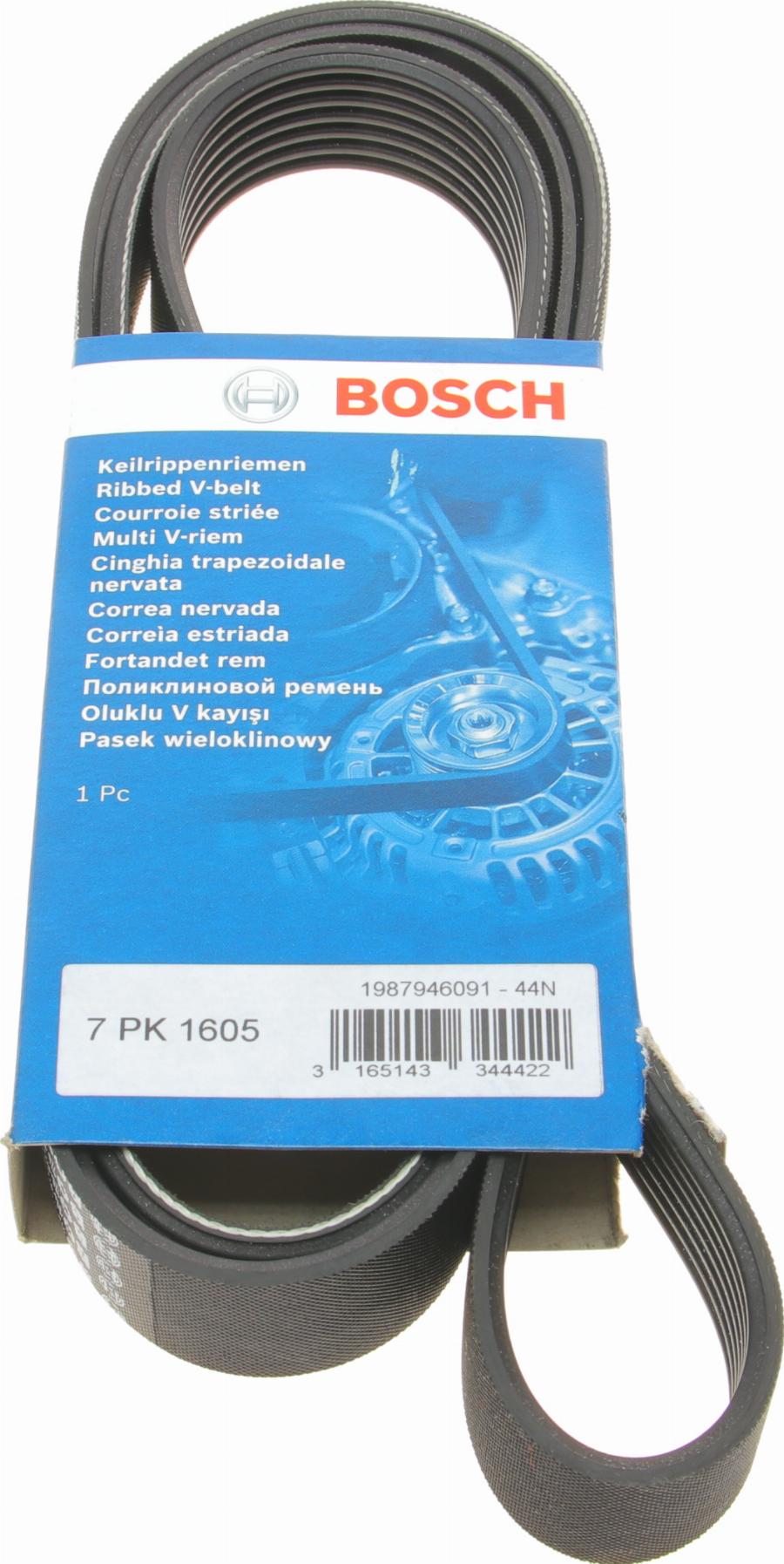 BOSCH 1 987 946 091 - Поліклиновий ремінь autozip.com.ua