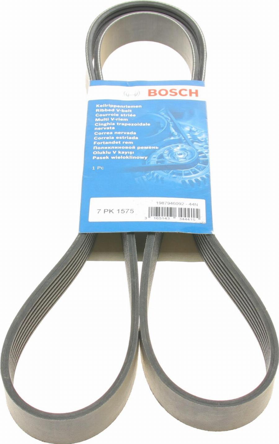 BOSCH 1 987 946 092 - Поліклиновий ремінь autozip.com.ua