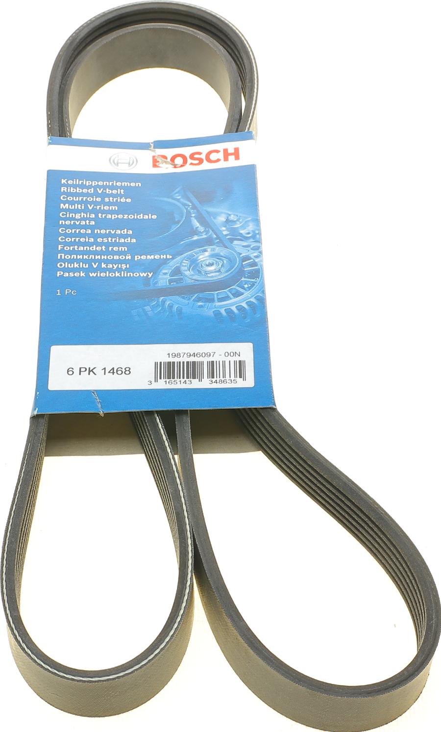 BOSCH 1 987 946 097 - Поліклиновий ремінь autozip.com.ua