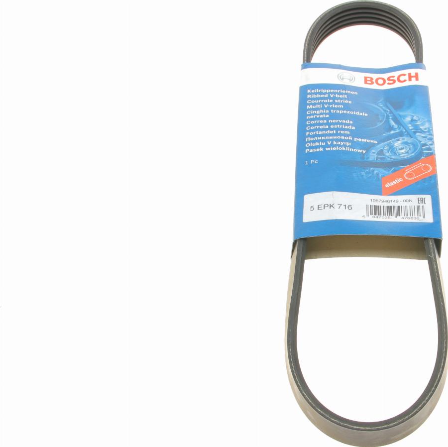 BOSCH 1 987 946 149 - Поліклиновий ремінь autozip.com.ua