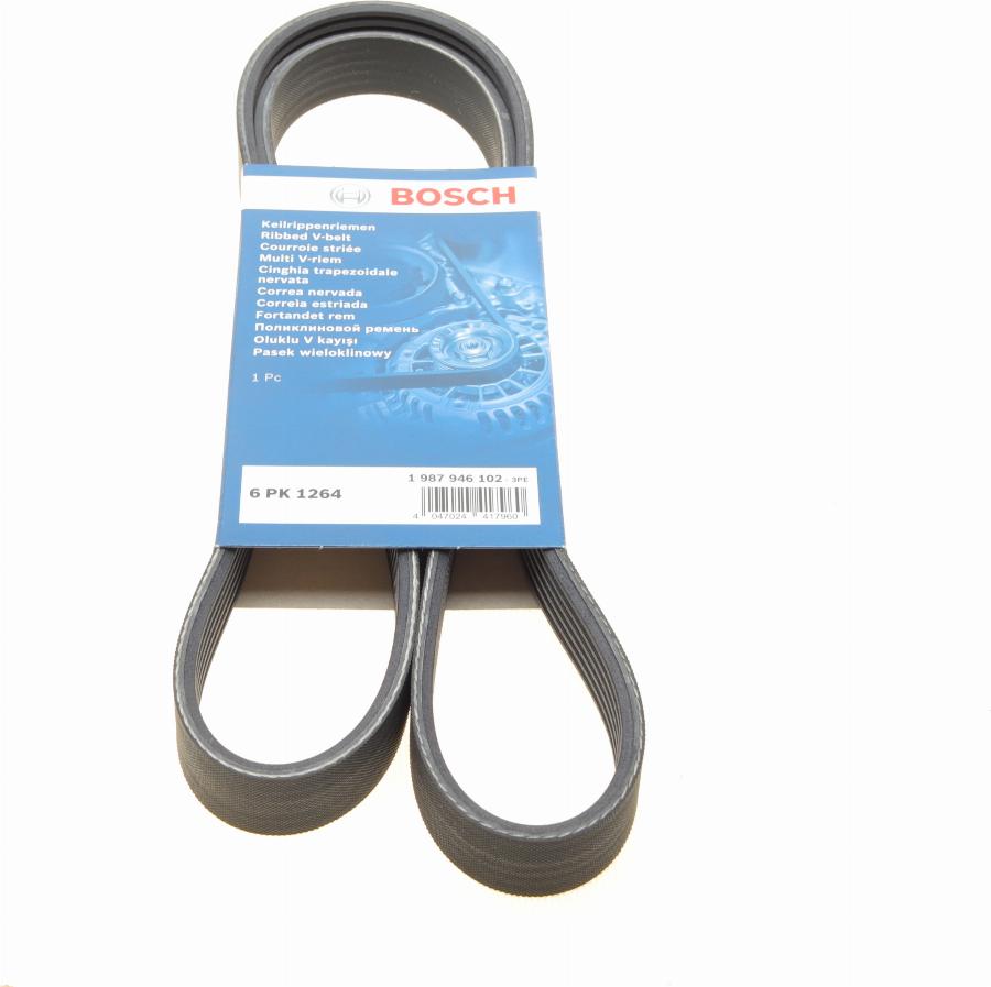 BOSCH 1 987 946 102 - Поліклиновий ремінь autozip.com.ua