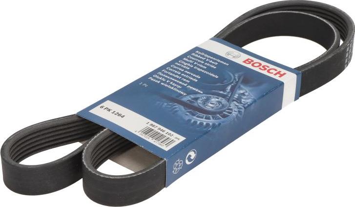 BOSCH 1 987 946 102 - Поліклиновий ремінь autozip.com.ua