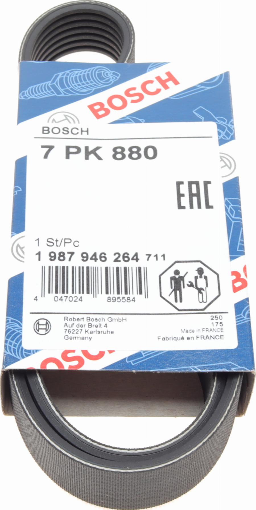 BOSCH 1 987 946 264 - Поліклиновий ремінь autozip.com.ua