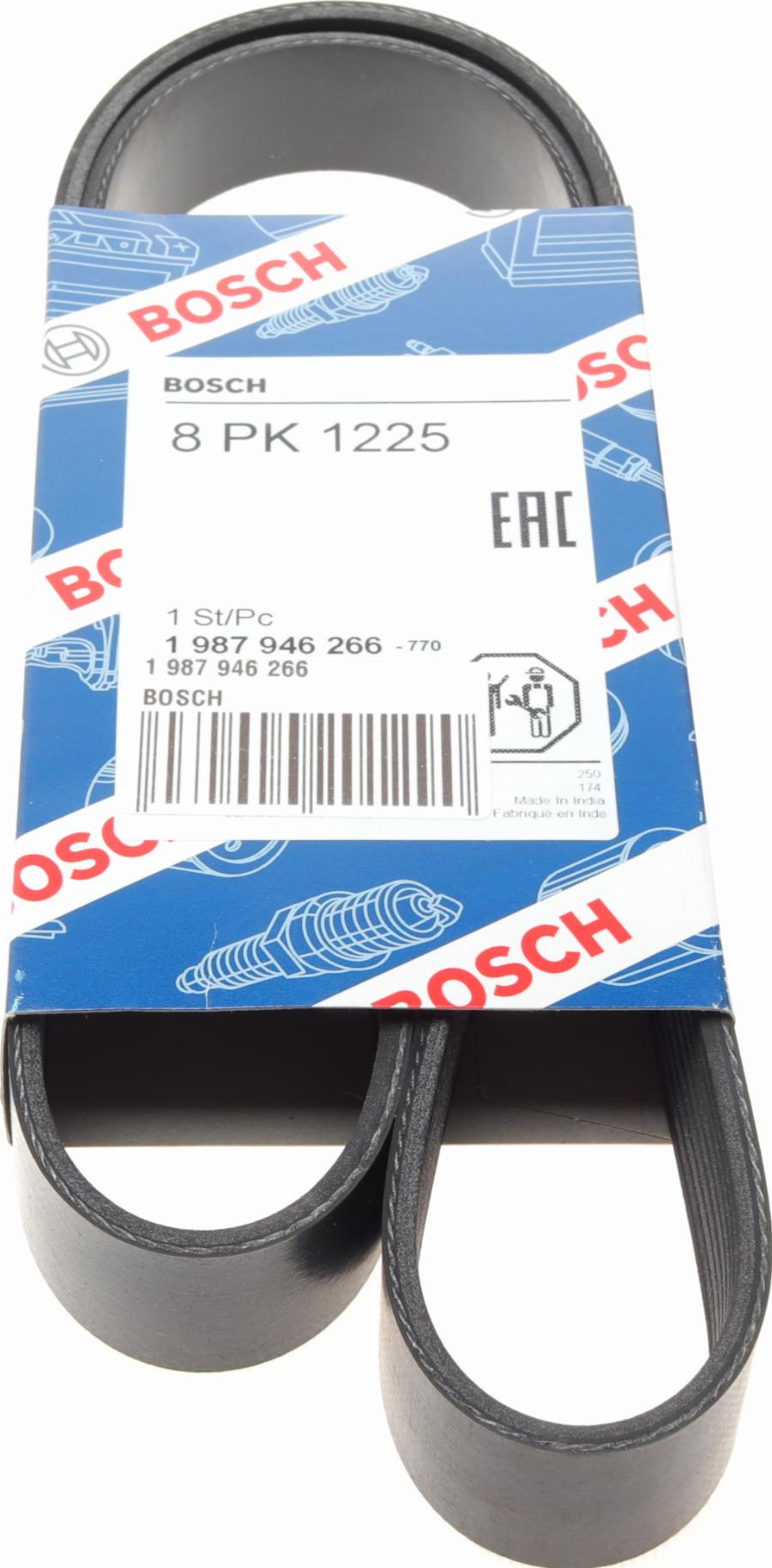 BOSCH 1 987 946 266 - Поліклиновий ремінь autozip.com.ua