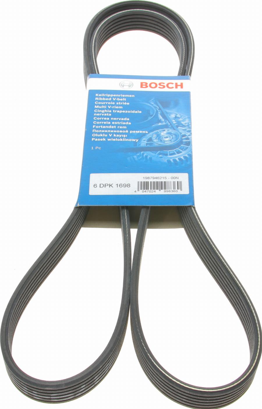 BOSCH 1 987 946 215 - Поліклиновий ремінь autozip.com.ua