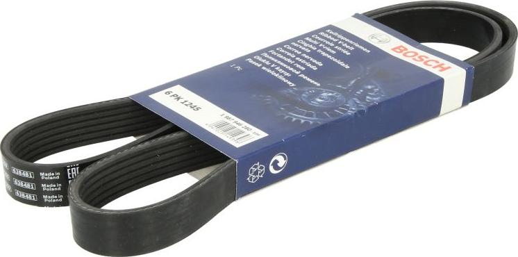BOSCH 1 987 946 280 - Поліклиновий ремінь autozip.com.ua