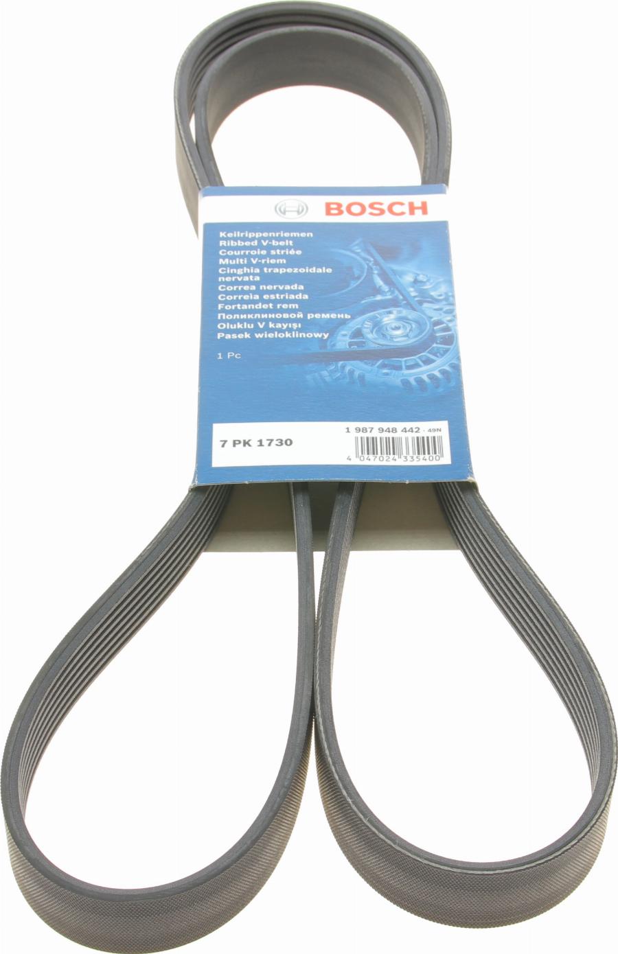 BOSCH 1 987 948 442 - Поліклиновий ремінь autozip.com.ua