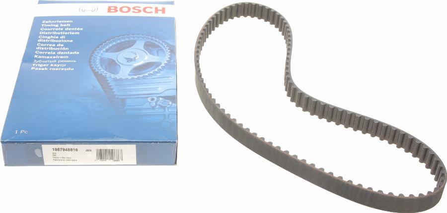 BOSCH 1 987 948 816 - Ремінь ГРМ autozip.com.ua
