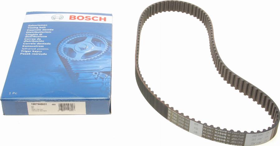 BOSCH 1 987 948 831 - Ремінь ГРМ autozip.com.ua