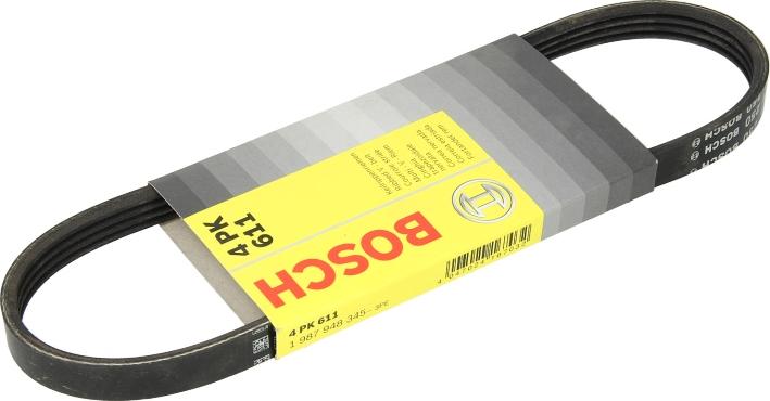 BOSCH 1 987 948 345 - Поліклиновий ремінь autozip.com.ua