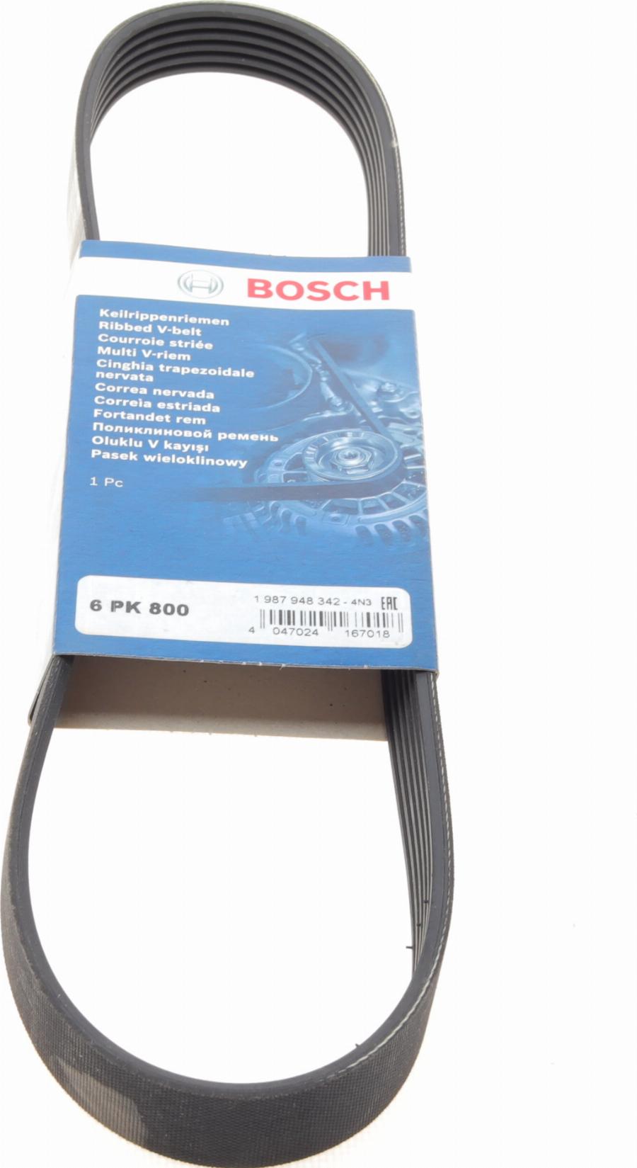 BOSCH 1 987 948 342 - Поліклиновий ремінь autozip.com.ua