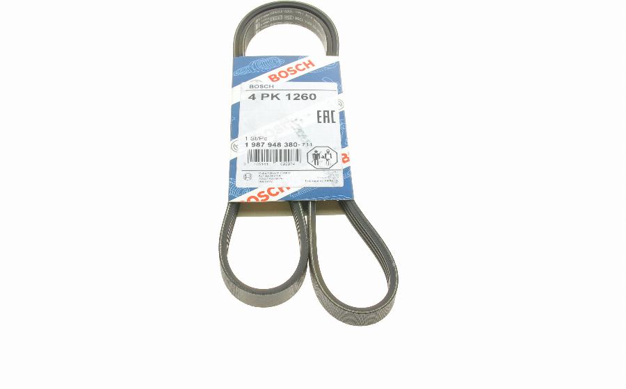 BOSCH 1 987 948 380 - Поліклиновий ремінь autozip.com.ua