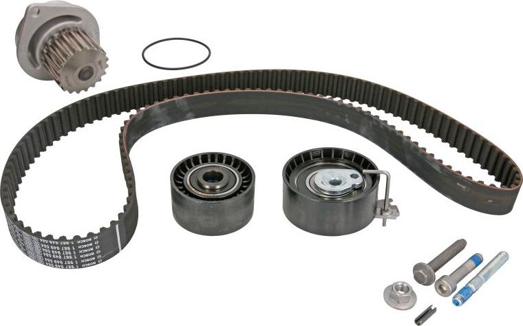BOSCH 1 987 948 711 - Водяний насос + комплект зубчатого ременя autozip.com.ua