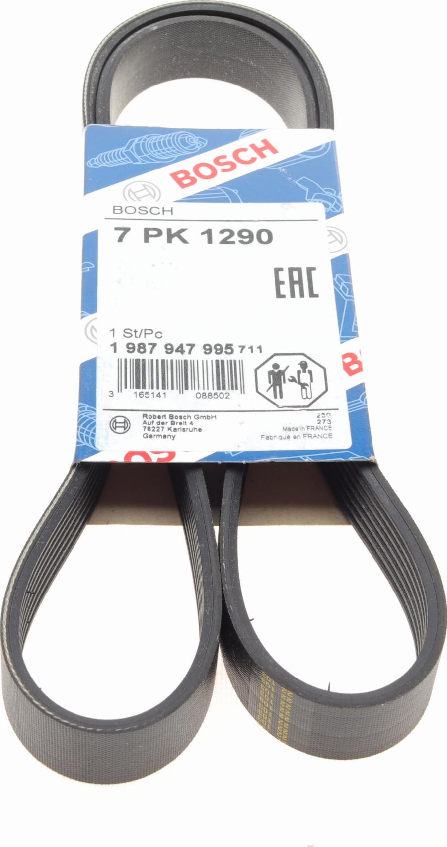 BOSCH 1 987 947 995 - Поліклиновий ремінь autozip.com.ua
