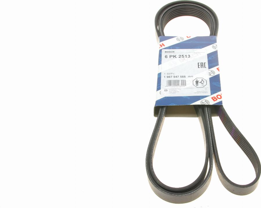 BOSCH 1 987 947 566 - Поліклиновий ремінь autozip.com.ua