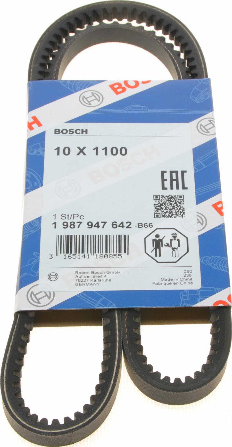 BOSCH 1 987 947 642 - Клиновий ремінь autozip.com.ua