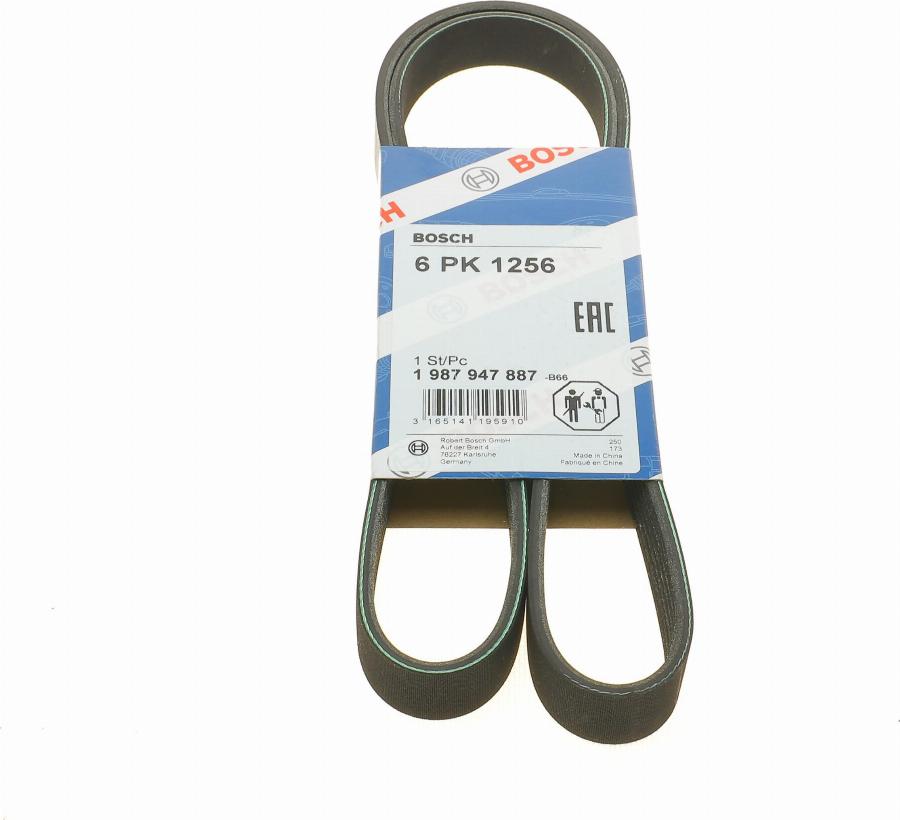 BOSCH 1 987 947 887 - Поліклиновий ремінь autozip.com.ua