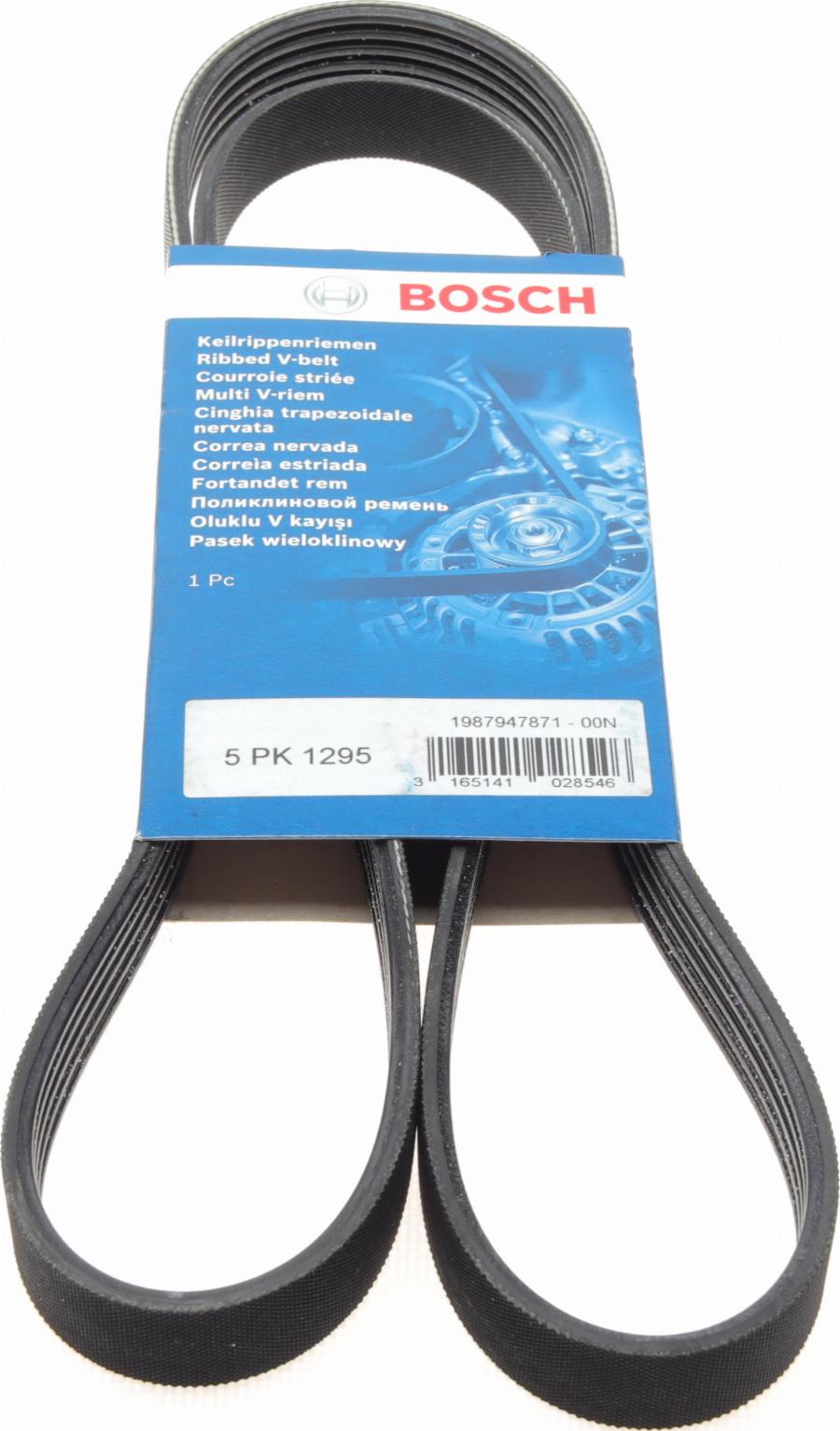 BOSCH 1 987 947 871 - Поліклиновий ремінь autozip.com.ua