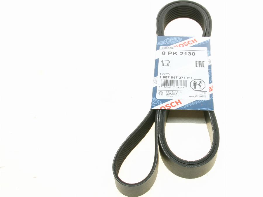 BOSCH 1 987 947 377 - Поліклиновий ремінь autozip.com.ua