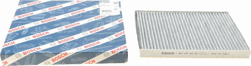 BOSCH 1 987 435 540 - Фільтр, повітря у внутрішній простір autozip.com.ua