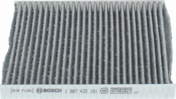 BOSCH 1 987 435 181 - Фільтр, повітря у внутрішній простір autozip.com.ua