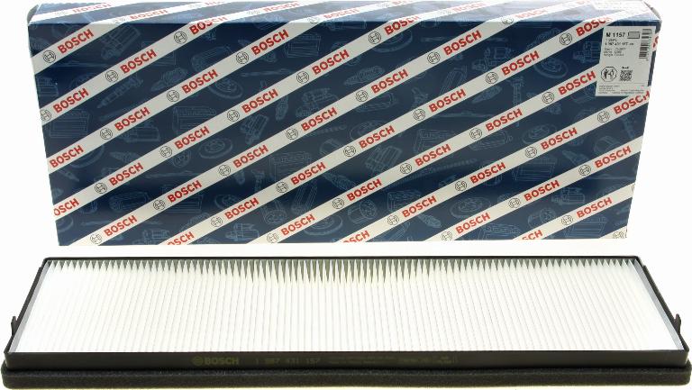 BOSCH 1 987 431 157 - Фільтр, повітря у внутрішній простір autozip.com.ua