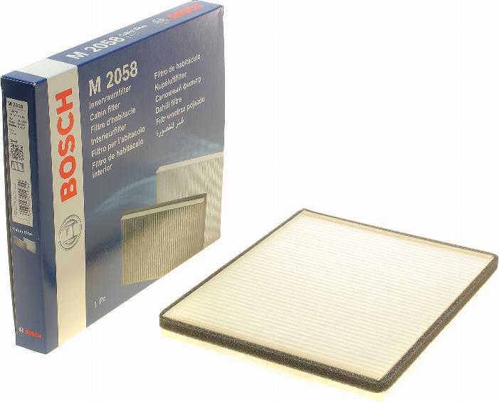 BOSCH 1 987 432 058 - Фільтр, повітря у внутрішній простір autozip.com.ua