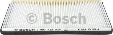 BOSCH 1 987 432 009 - Фільтр, повітря у внутрішній простір autozip.com.ua