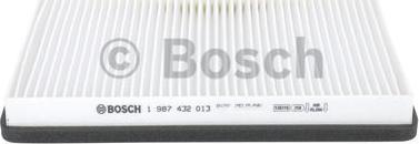 BOSCH 1 987 432 013 - Фільтр, повітря у внутрішній простір autozip.com.ua