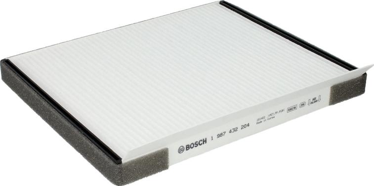BOSCH 1 987 432 204 - Фільтр, повітря у внутрішній простір autozip.com.ua