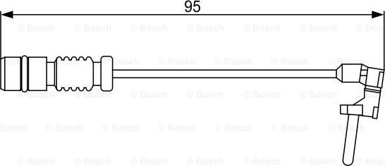 BOSCH 1 987 474 901 - Датчик износа торм колод пр-во Bosch autozip.com.ua