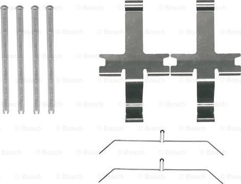 BOSCH 1 987 474 485 - Комплектуючі, колодки дискового гальма autozip.com.ua