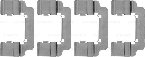 BOSCH 1 987 474 481 - Комплектуючі, колодки дискового гальма autozip.com.ua