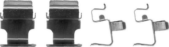 BOSCH 1 987 474 428 - Комплектуючі, колодки дискового гальма autozip.com.ua