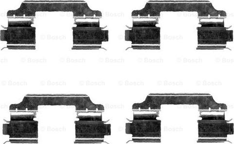 BOSCH 1 987 474 667 - Комплектуючі, колодки дискового гальма autozip.com.ua