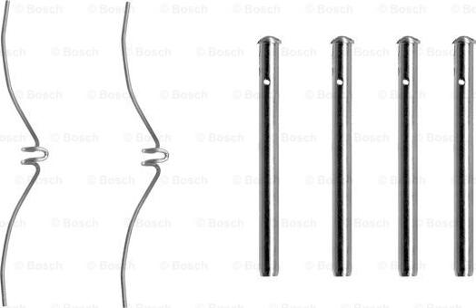 BOSCH 1 987 474 140 - Комплектуючі, колодки дискового гальма autozip.com.ua