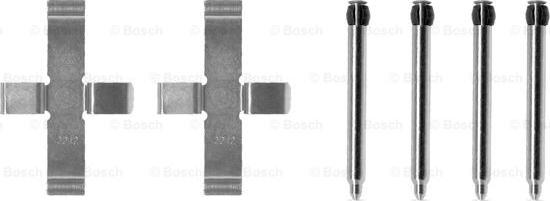 BOSCH 1 987 474 130 - Комплектуючі, колодки дискового гальма autozip.com.ua