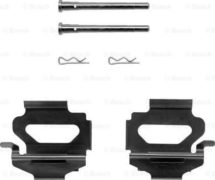 BOSCH 1 987 474 211 - Комплектуючі, колодки дискового гальма autozip.com.ua