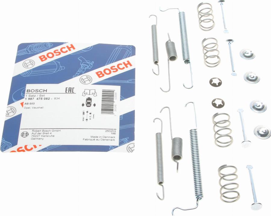 BOSCH 1 987 475 082 - Комплектуючі, барабанний гальмівний механізм autozip.com.ua
